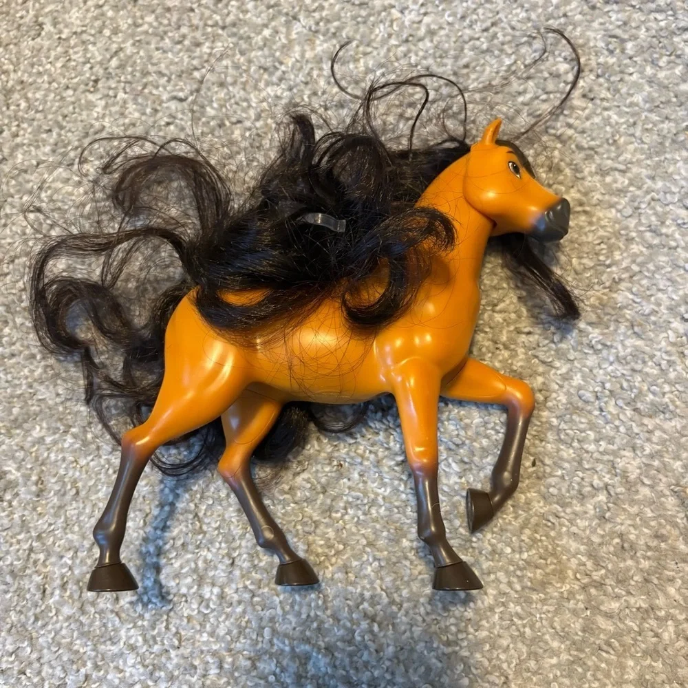 Spirit Horse Bundle Toy Black and Blonde Manes Dreamworks Untamed 2020